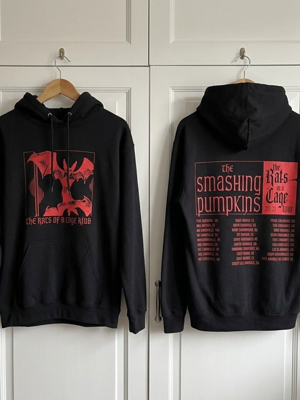 The Smashing Pumpkins Rats In A Cage 2026 Tour Graphic Hoodie Reprint